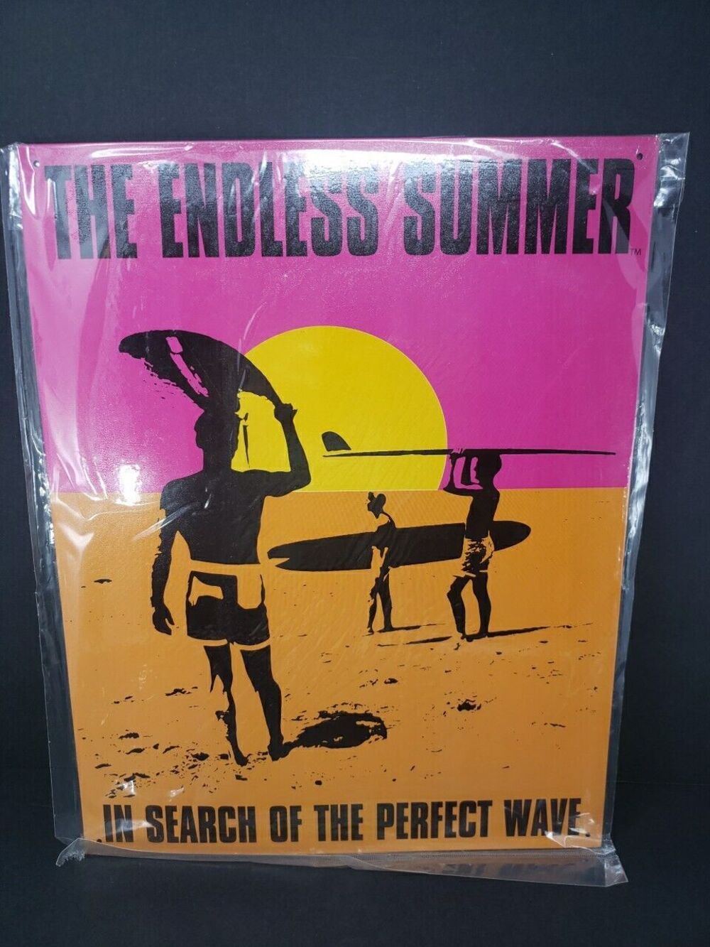 The Endless Summer Poster Tin Metal New Factory Sealed Surfing Beach Sun USA
